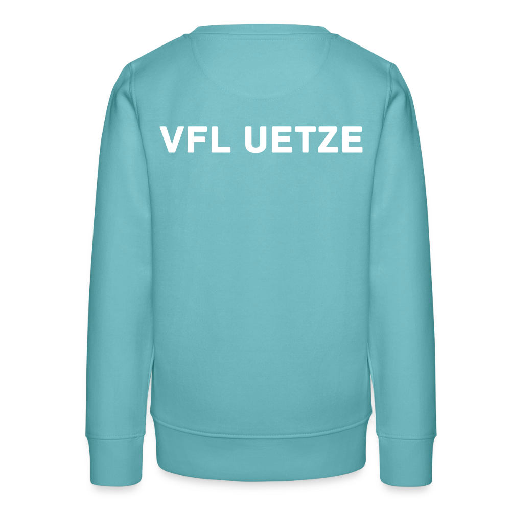 VfL Uetze Kinder Bio Pullover - Pastelltürkis