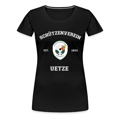 Schützenverein Uetze Frauen Collage T-Shirt - Schwarz