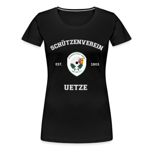 Schützenverein Uetze Frauen Collage T-Shirt - Schwarz