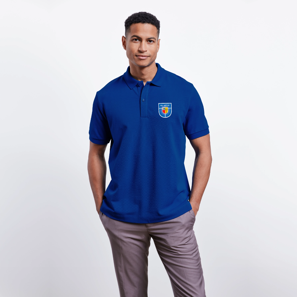 VfL Uetze Unisex Bio-Poloshirt - Dunkelblau
