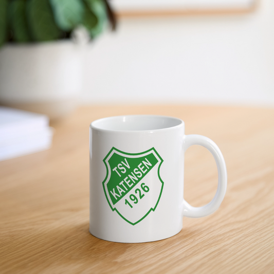 TSV Katensen Tasse Logo beidseitig - Weiß