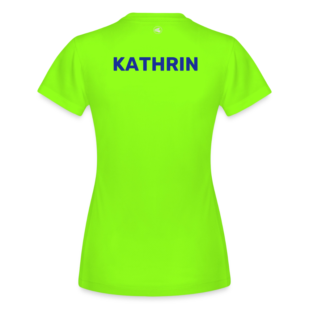 Kaddy neu JAKO Frauen T-Shirt Run 2.0 - Neongrün