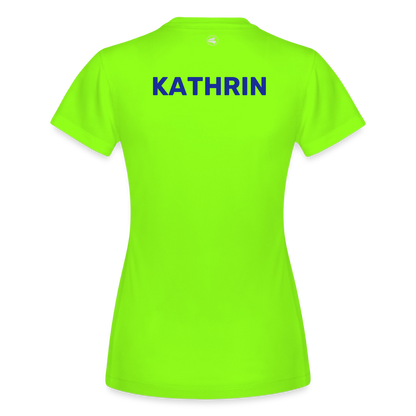 Kaddy neu JAKO Frauen T-Shirt Run 2.0 - Neongrün