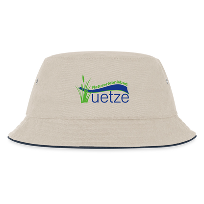Naturbad Uetze Kinder Fischerhut - Natur/Navy