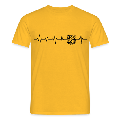 SV Sorgensen Premium T-Shirt heartbeat - Gelb