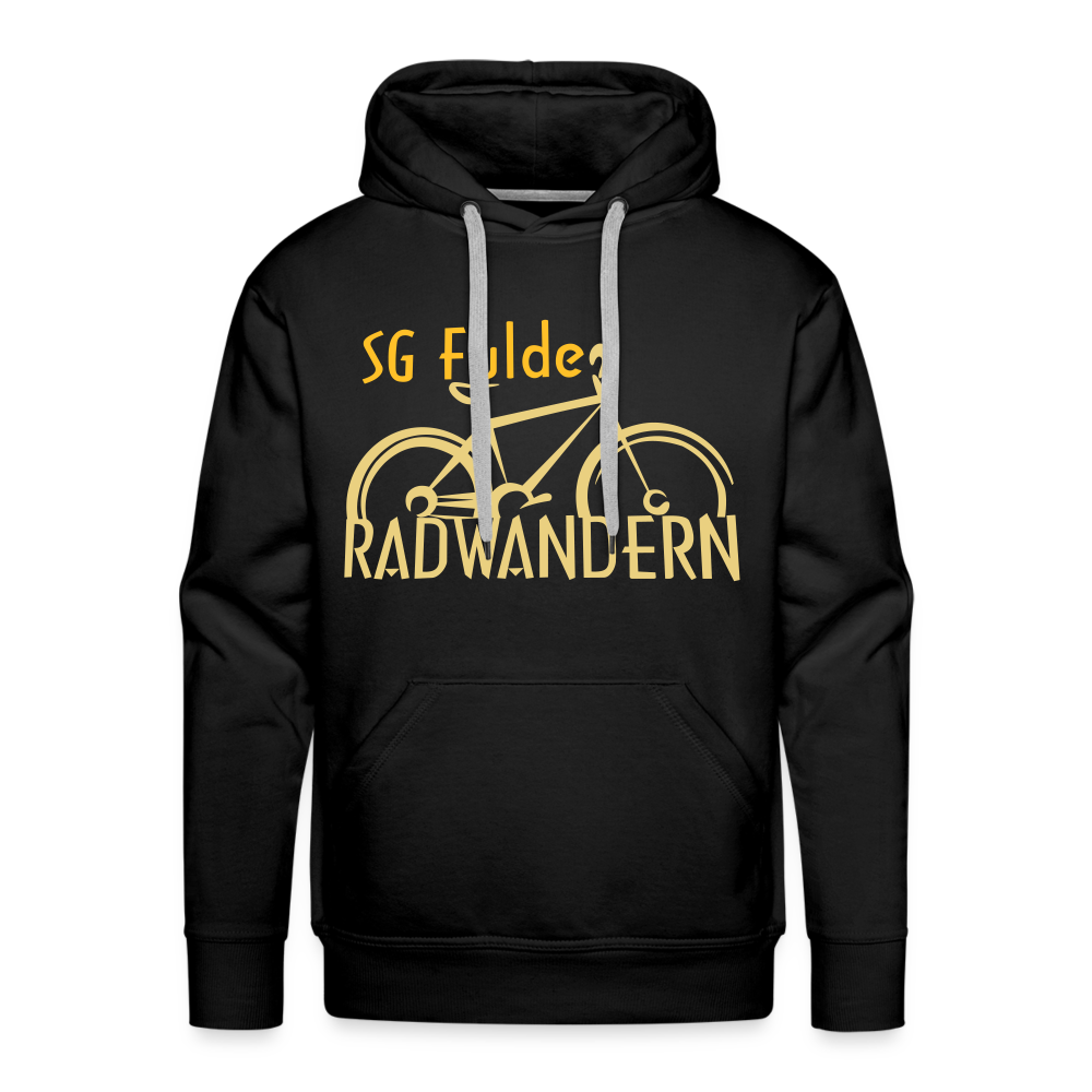 Fulde Radwandern Premium Hoodie flex - Schwarz