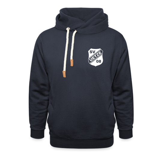 SV Uetze 08 Unisex Schalkragen Hoodie - Navy