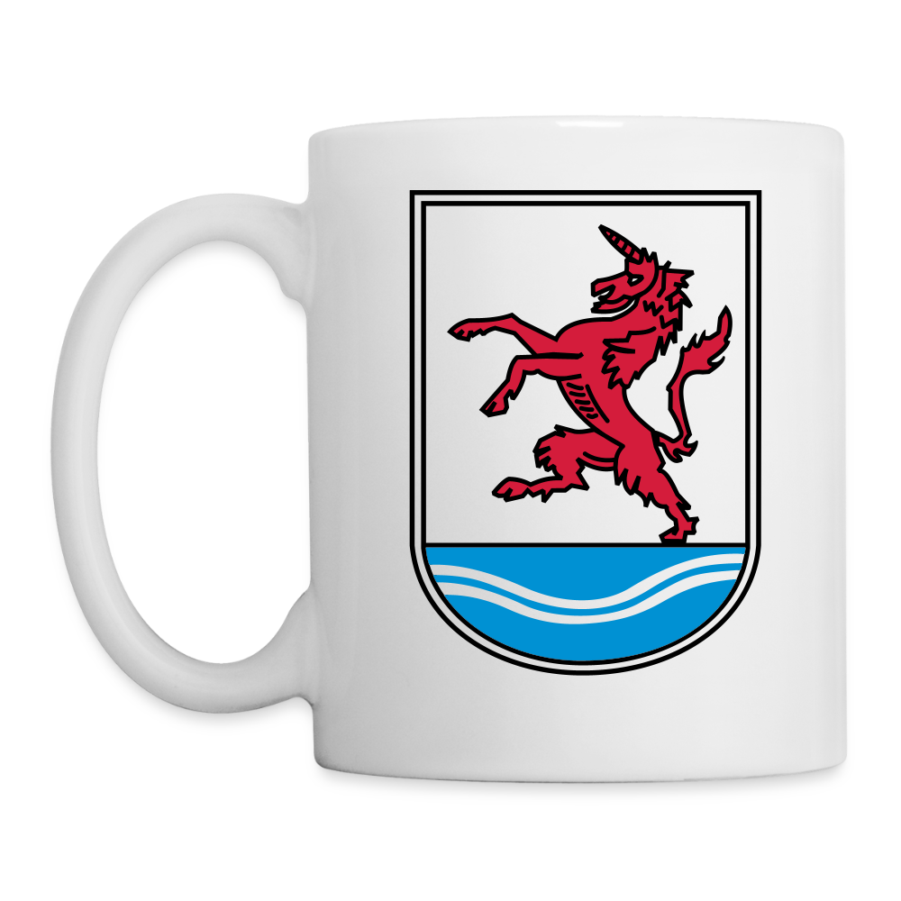 Knesebeck Tasse Logo beidseitig - Weiß