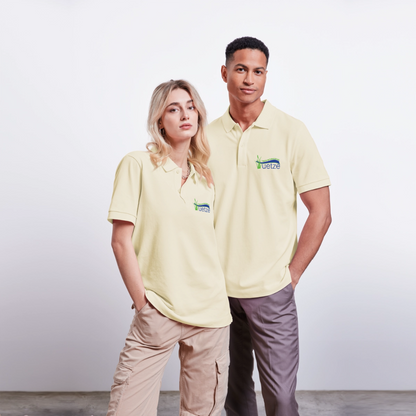 Naturbad Uetze Unisex Bio-Poloshirt - Natur