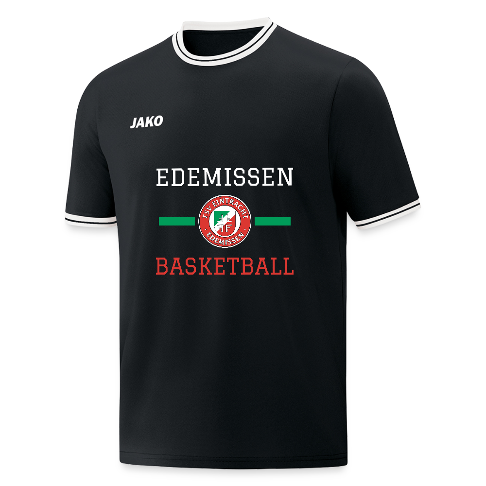 TSV Edemissen Shooting Shirt schwarz - Schwarz/Weiß