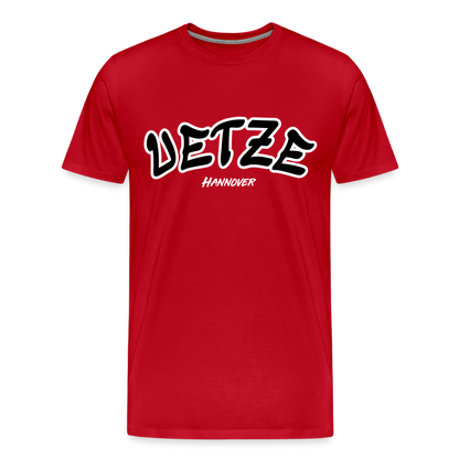 Uetze Hannover Premium T-Shirt flex - Rot