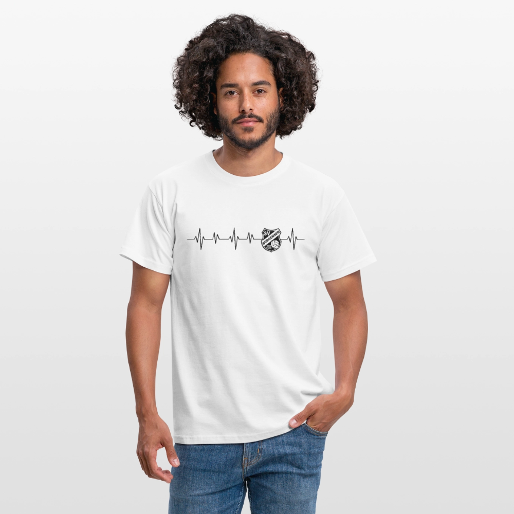 SV Sorgensen Premium T-Shirt heartbeat - Weiß