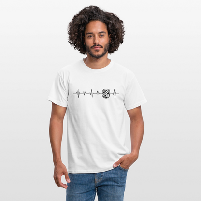 SV Sorgensen Premium T-Shirt heartbeat - Weiß