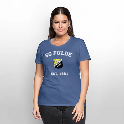 SG Fulde Frauen Collage Premium T-Shirt flex - Taubenblau