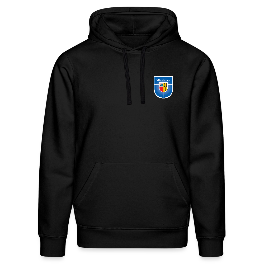 VfL Uetze unisex Premium Hoodie - Schwarz