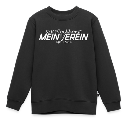 SSV Plockhorst Kinder Pullover Mein Verein - Schwarz