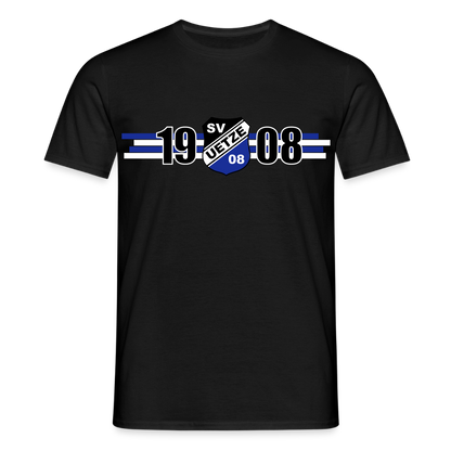 SV Uetze 08 - Tradition seit 1908 Premium T-Shirt flex - Schwarz