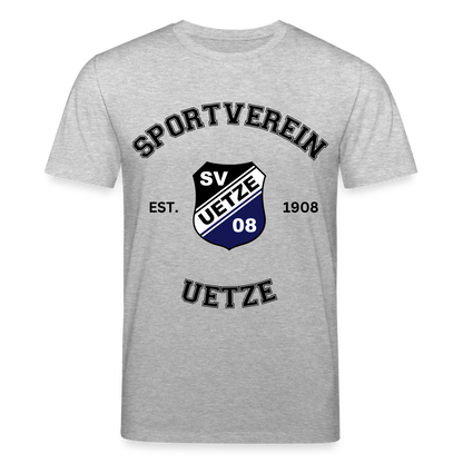 SV Uetze 08 Collage Premium T-Shirt flex - Grau meliert