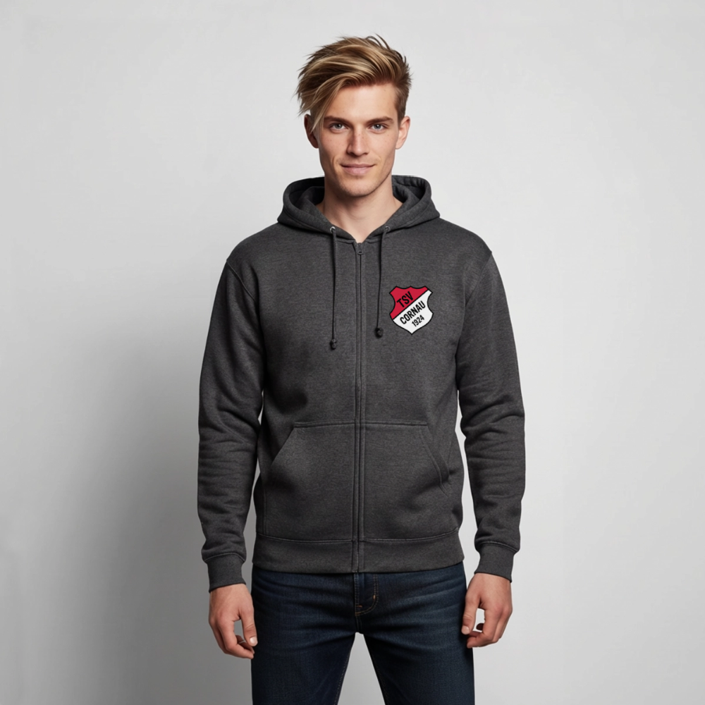 TSV Cornau Kapuzenjacke Logo flex - Anthrazit