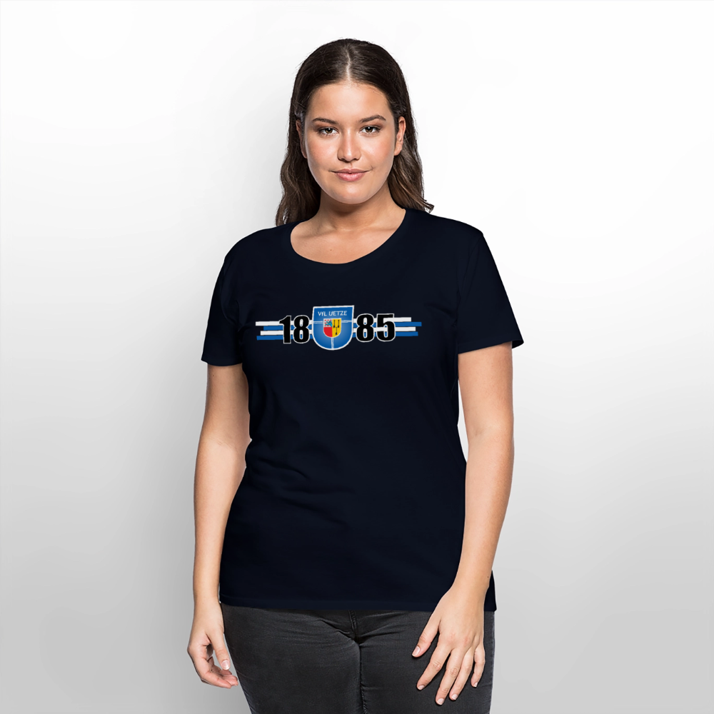 VfL Uetze Frauen Premium T-Shirt 1885 - Navy