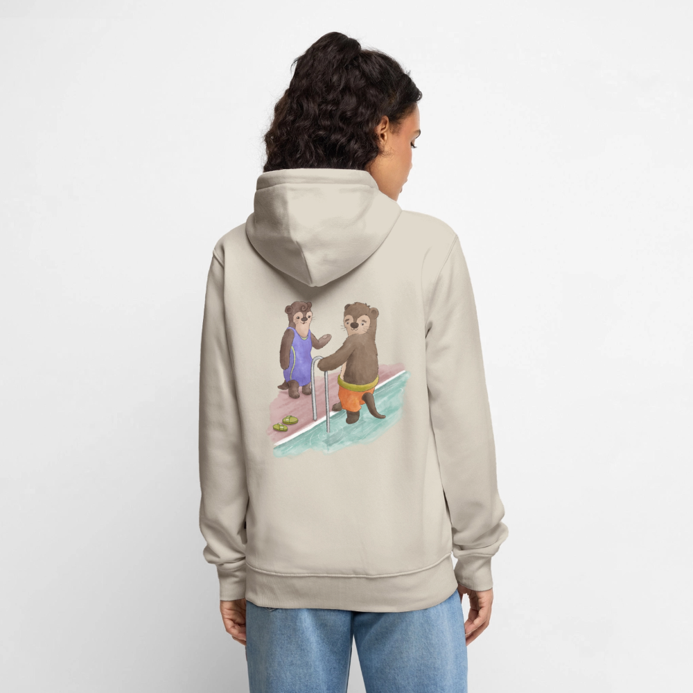 Naturbad Uetze Kapuzenjacke "Otter" - Beige