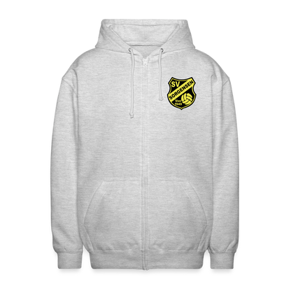 SV Sorgensen Unisex Kapuzenjacke Logo flex - Hellgrau meliert