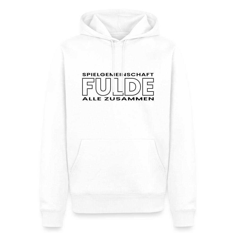 SG Fulde unisex Premium Hoodie "Alle zusammen" - Weiß