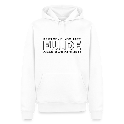 SG Fulde unisex Premium Hoodie "Alle zusammen" - Weiß