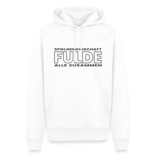 SG Fulde unisex Premium Hoodie "Alle zusammen" - Weiß