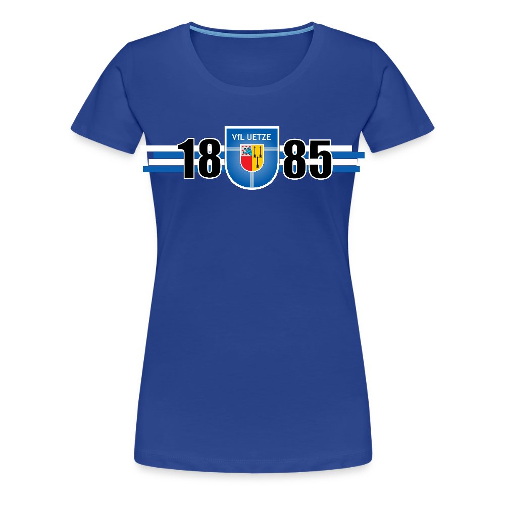 VfL Uetze Frauen Premium T-Shirt 1885 - Königsblau