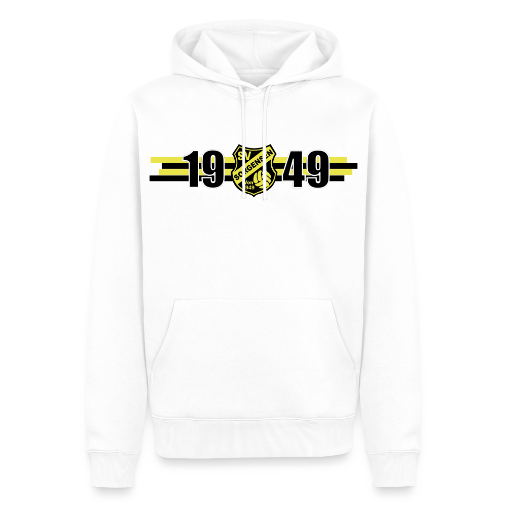 SV Sorgensen 1949 Unisex Hoodie flex - Weiß