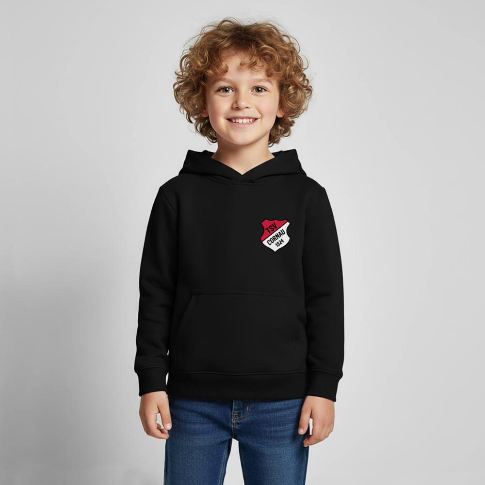 TSV Cornau Kinder Premium Hoodie Logo flex - Schwarz