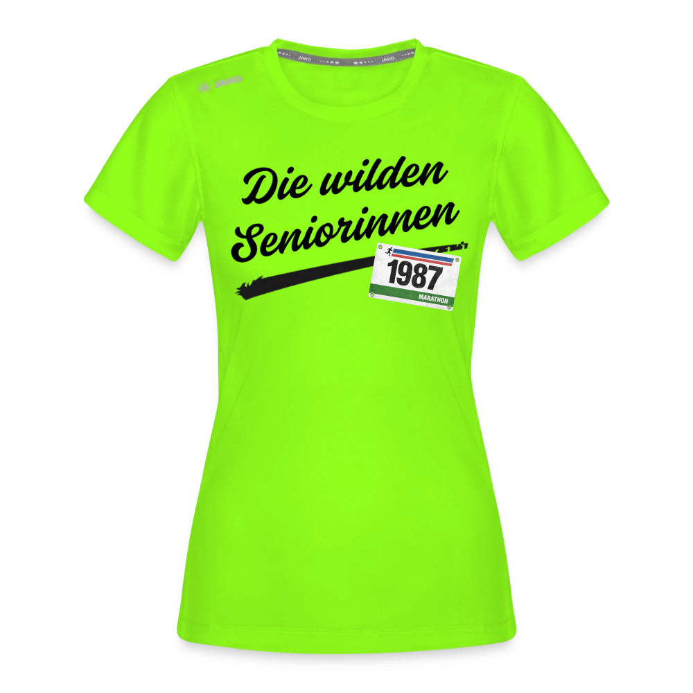 Kaddy neu JAKO Frauen T-Shirt Run 2.0 - Neongrün
