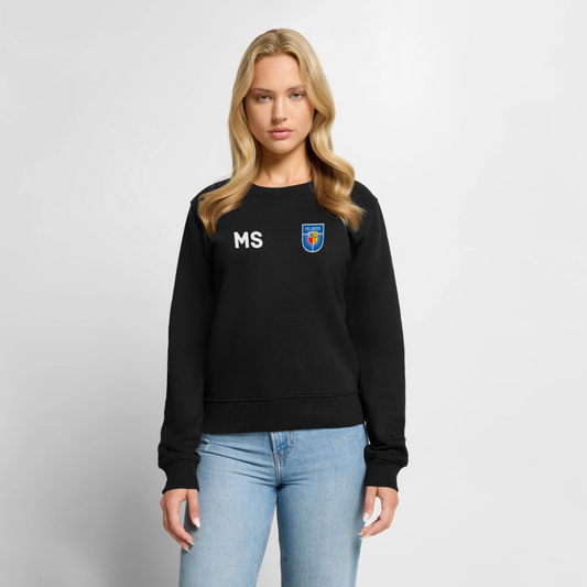 VfL Uetze Frauen Premium Pullover (personalisierbar) - Schwarz