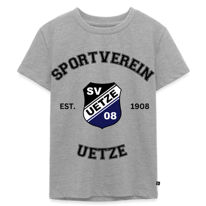 SV Uetze 08 Kinder Premium T-Shirt flex - Grau meliert