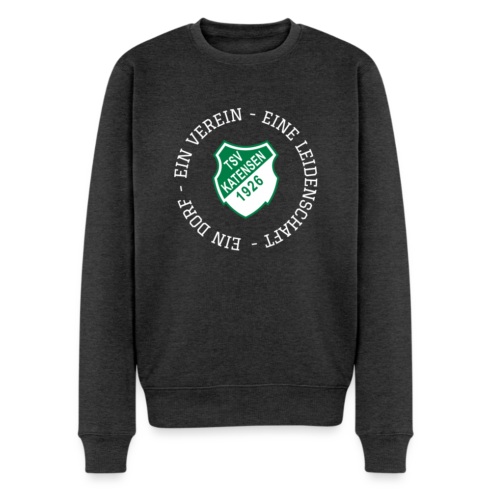 TSV Katensen "Ein Dorf" Premium Pullover - Anthrazit meliert