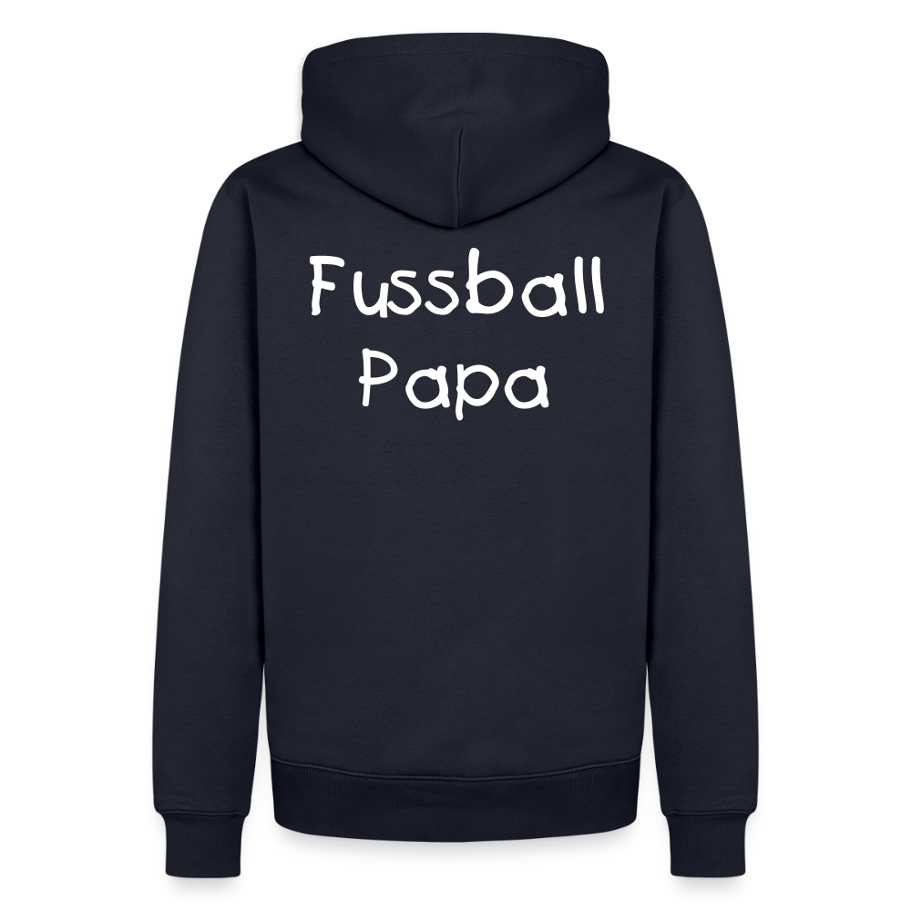 Fussball Papa - Wir sind ein TEAM Fulde Unisex Hoodie - Navy