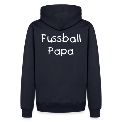 Fussball Papa - Wir sind ein TEAM Fulde Unisex Hoodie - Navy