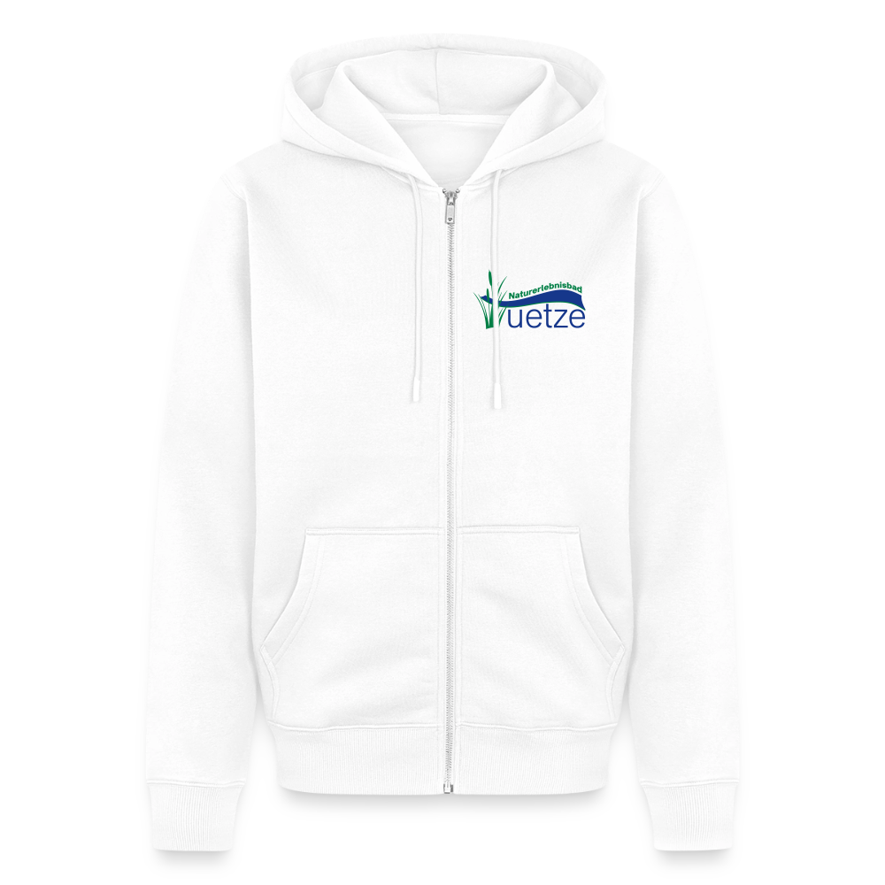 Naturbad Uetze unisex Kapuzenjacke - Weiß