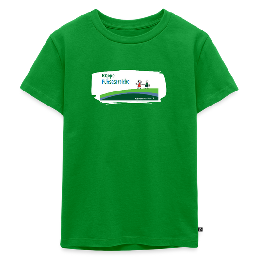Waldkindergarten Uetze Krippenlogo Kinder Premium T-Shirt - Grün