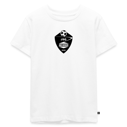JSG Aue Kicker Kinder Premium T-Shirt weiß - Weiß