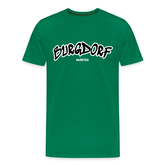 Burgdorf Hannover Premium T-Shirt Flexdruck - Kelly Green