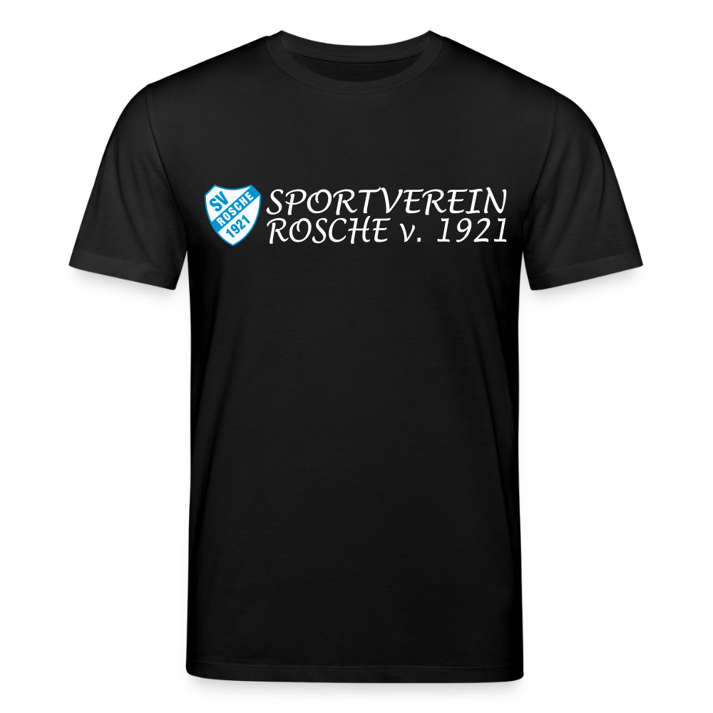 SV Rosche unisex Bio-T-Shirt - Schwarz