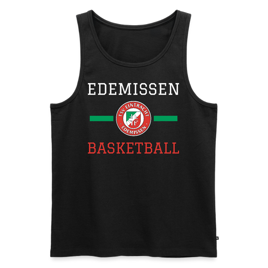 Männer Premium Tank Top TSV  Edemissen Basketball - Schwarz