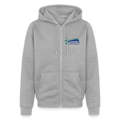 Naturbad Uetze unisex Kapuzenjacke - Grau meliert