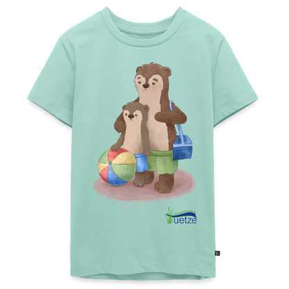 Naturbad Uetze Teenie-T-Shirt "Otterpapa" (146-164) - Mint 