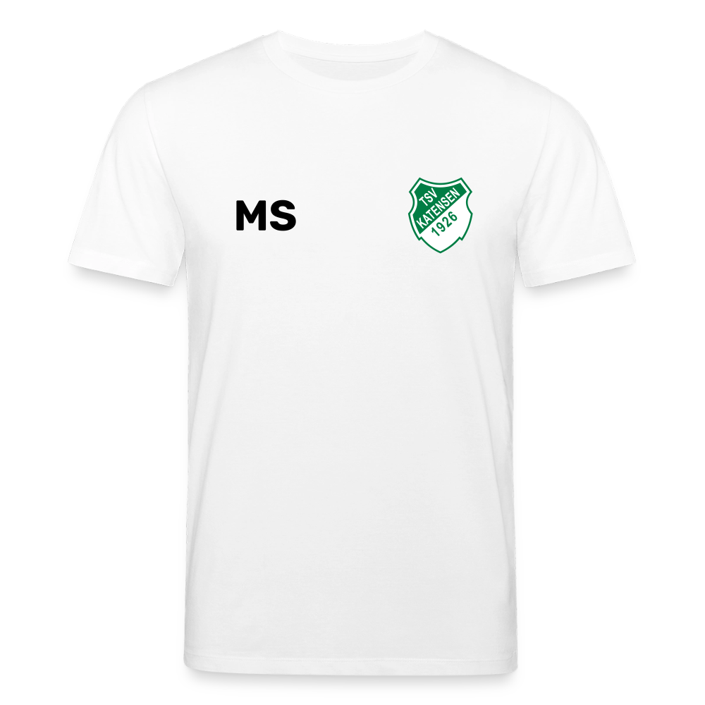 TSV Katensen Unisex Bio-T-Shirt (personalisierbar) - Weiß