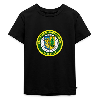 SSV Plockhorst Logo Kinder T-Shirt - Schwarz