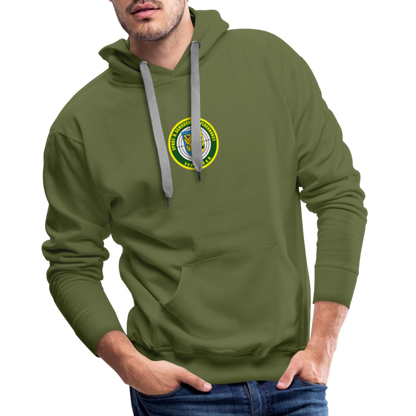 SSV Plockhorst Premium Hoodie Logo - Olivgrün