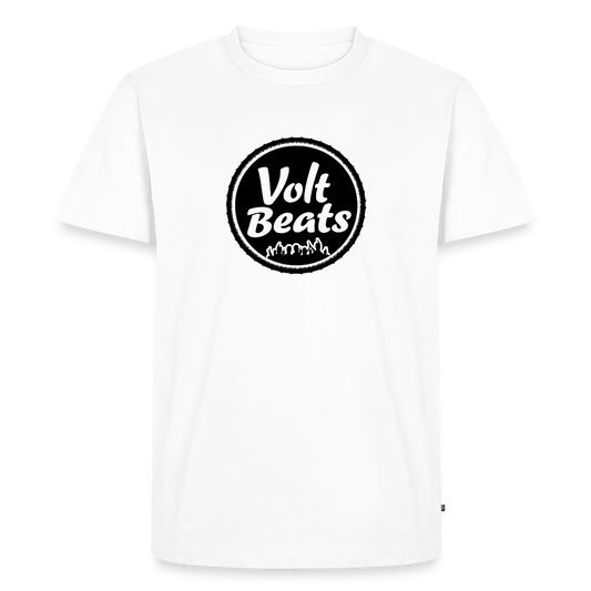 Volt Beats unisex Premium T-Shirt - Weiß